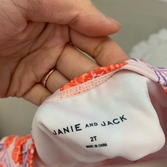 NWOT Janie and Jack Toddler Swim Suit - Picture 2 of 2